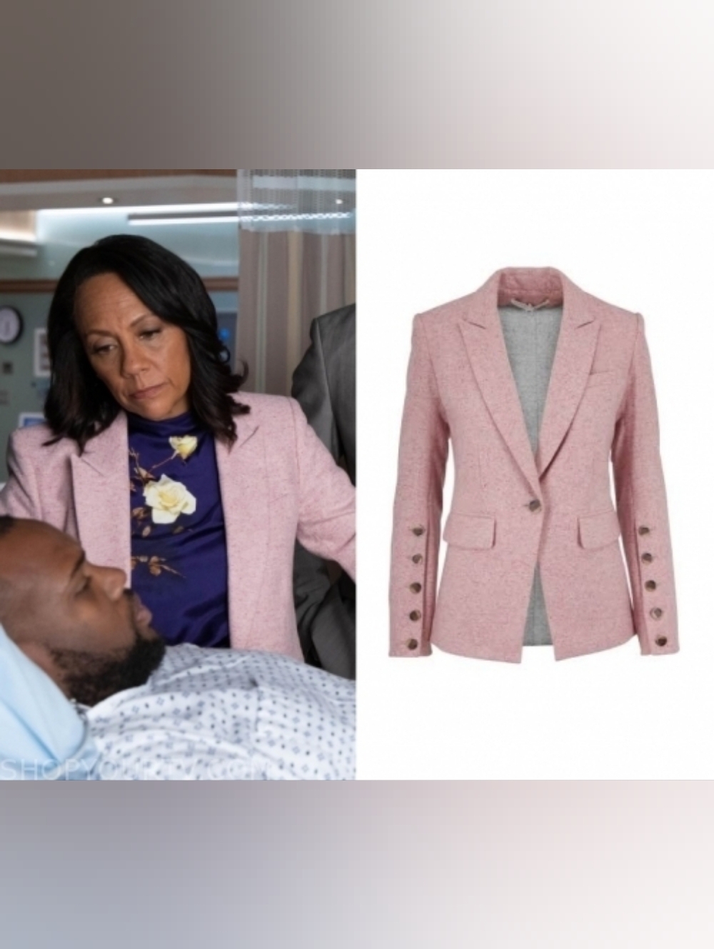 Veronica Beard Steele Pink Wool Tweed Dickey Jacket Blazer Size 2 Celebrity - Picture 4 of 14